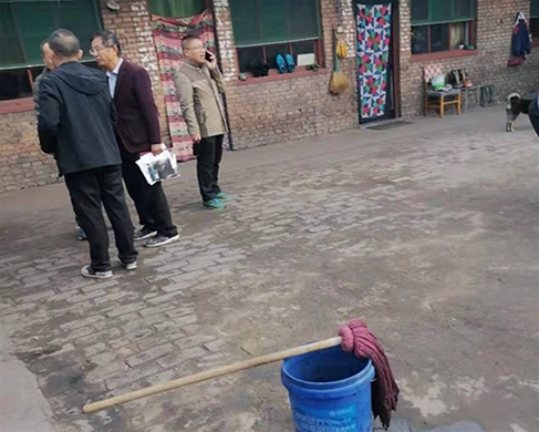 縣委、鎮(zhèn)府領導煤改電驗收工程